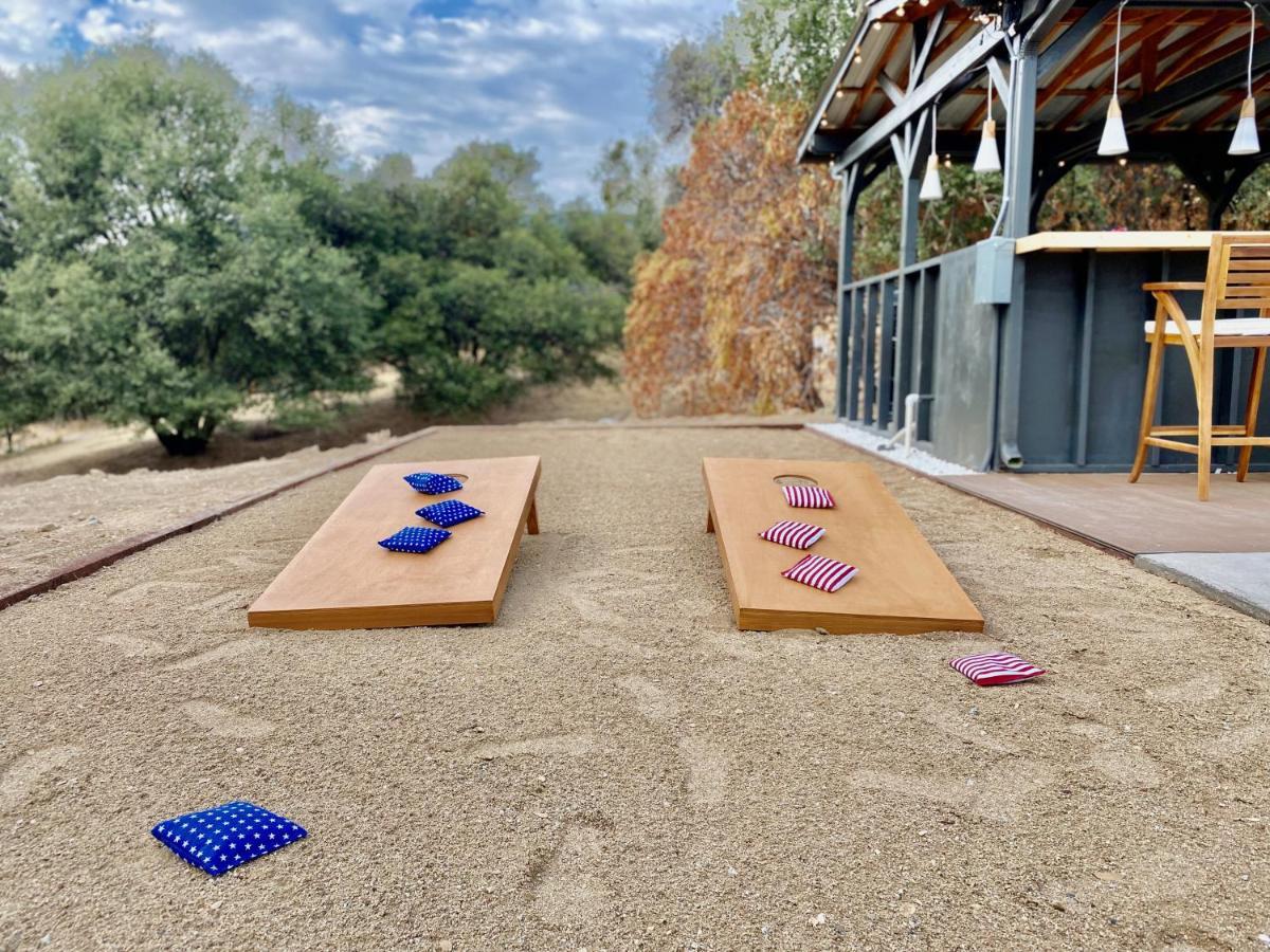 Boho Chic Oasis By Casa Oso With Pool, Spa And Views Ahwahnee Exteriör bild