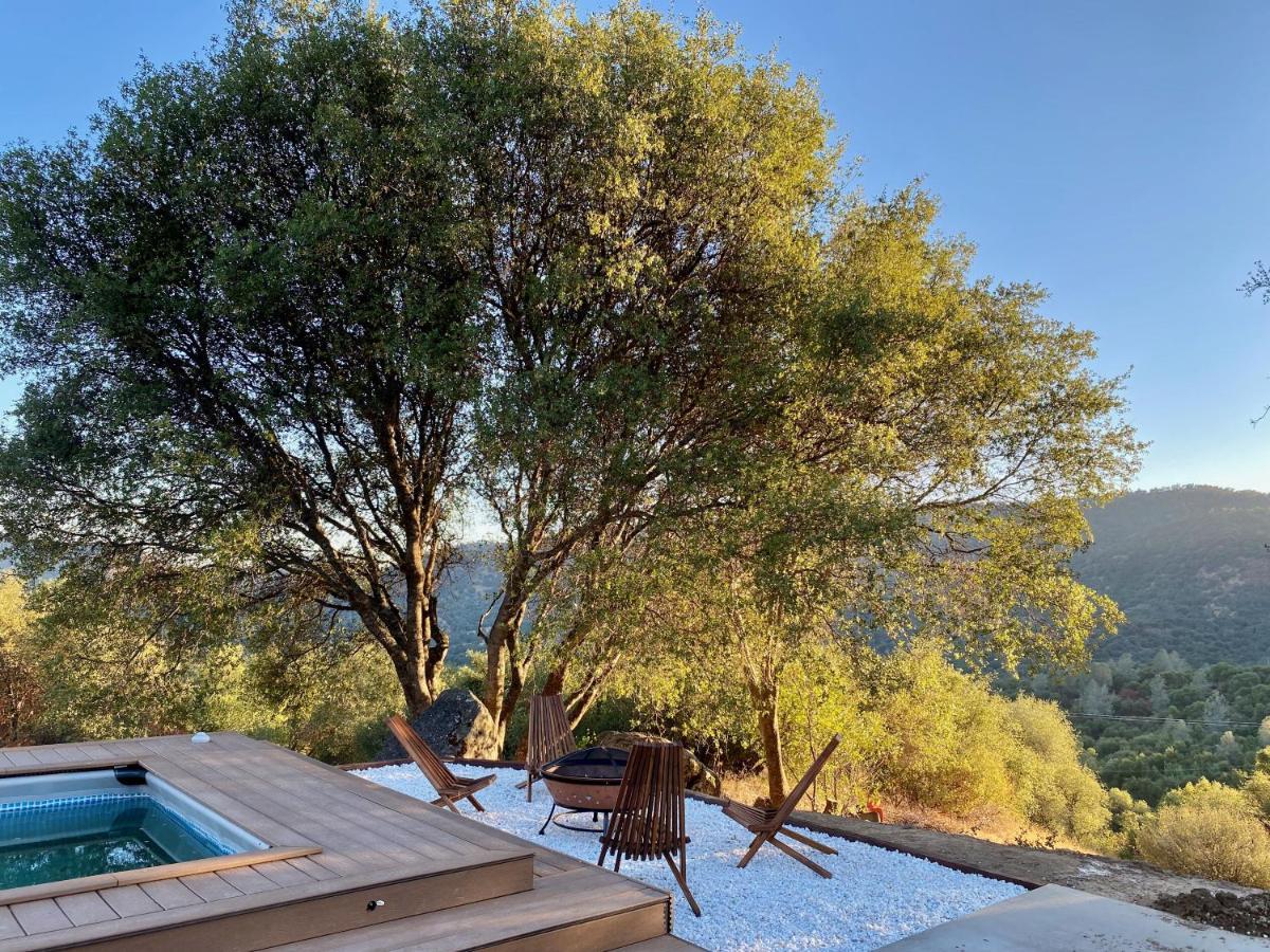 Boho Chic Oasis By Casa Oso With Pool, Spa And Views Ahwahnee Exteriör bild