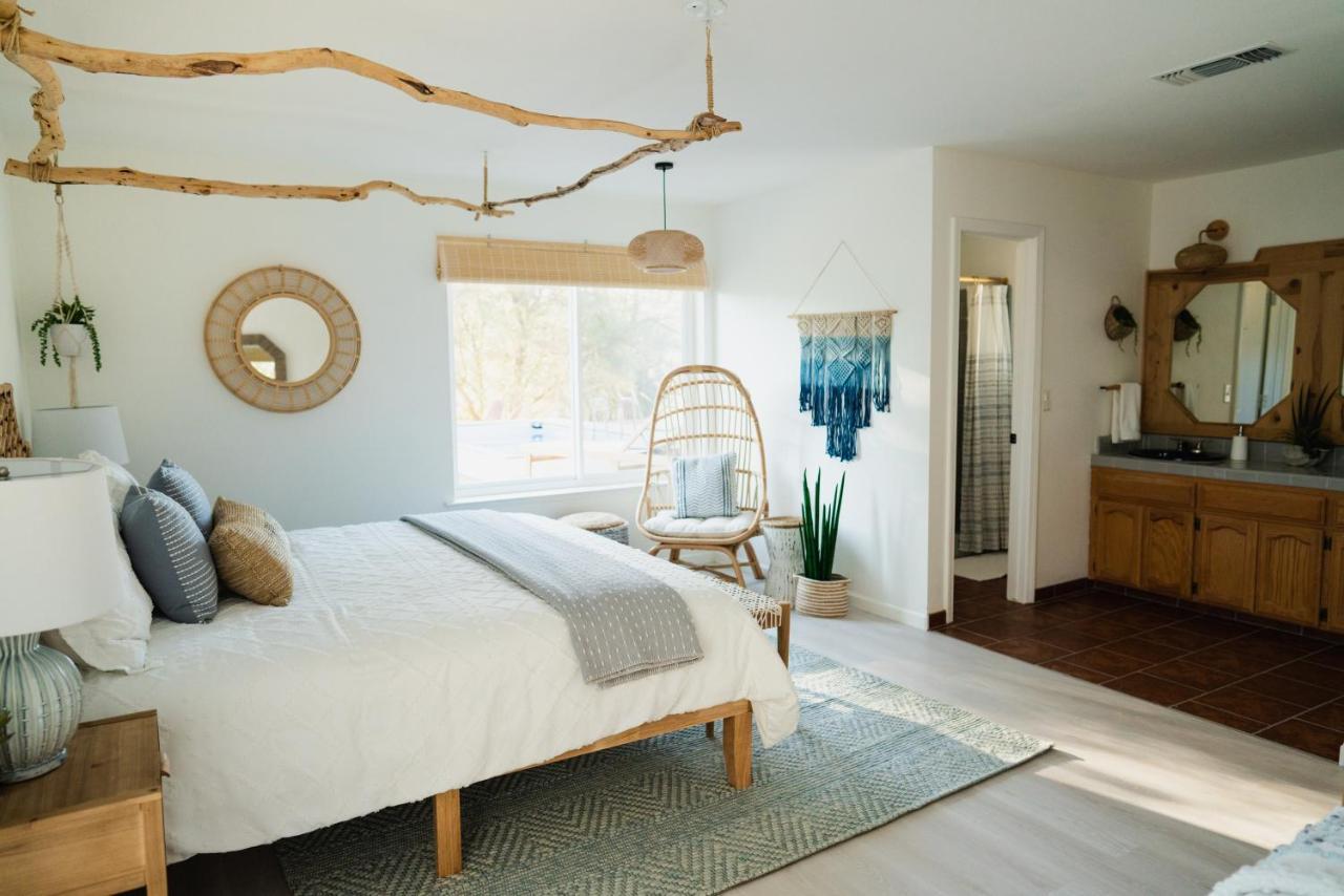 Boho Chic Oasis By Casa Oso With Pool, Spa And Views Ahwahnee Exteriör bild