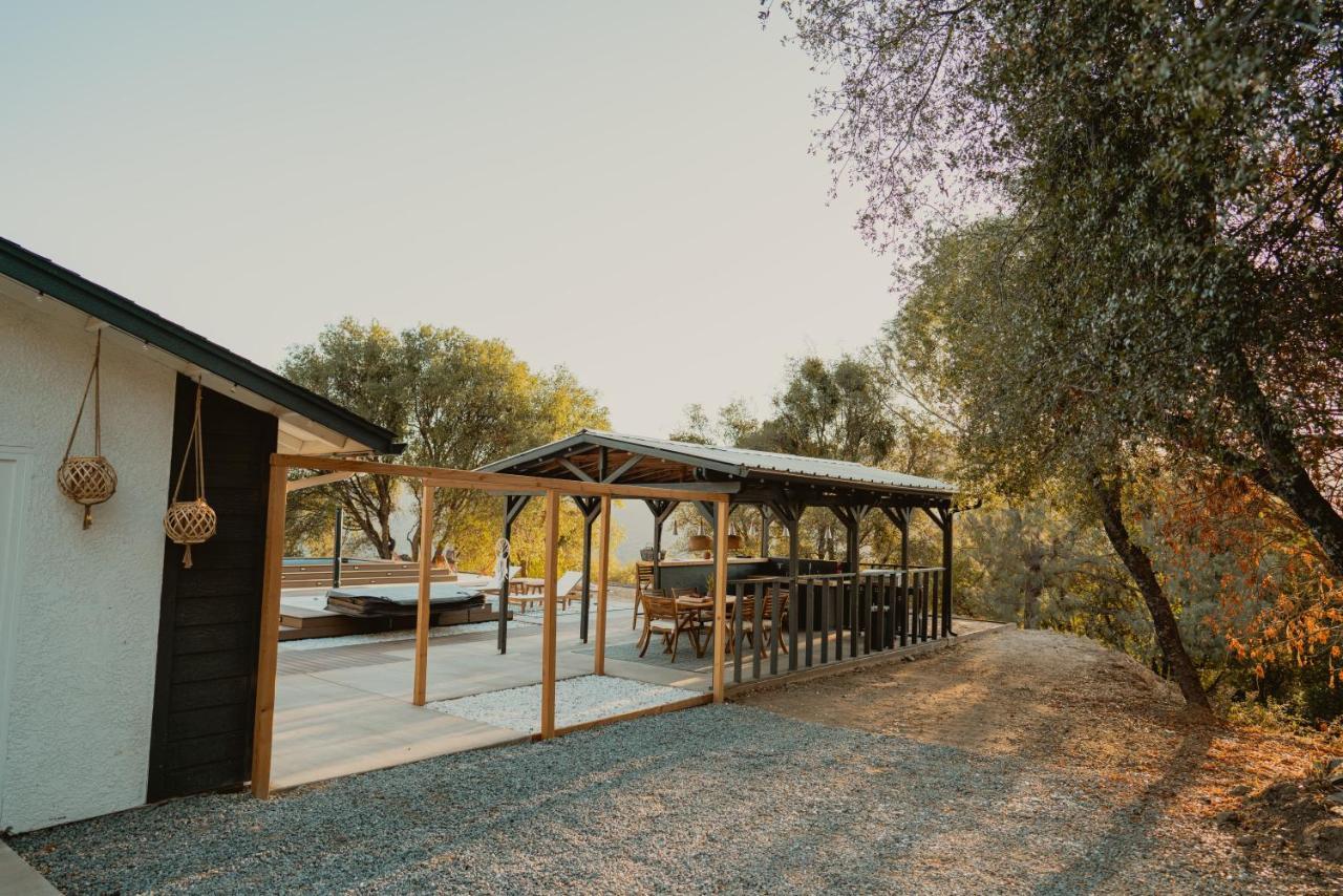 Boho Chic Oasis By Casa Oso With Pool, Spa And Views Ahwahnee Exteriör bild