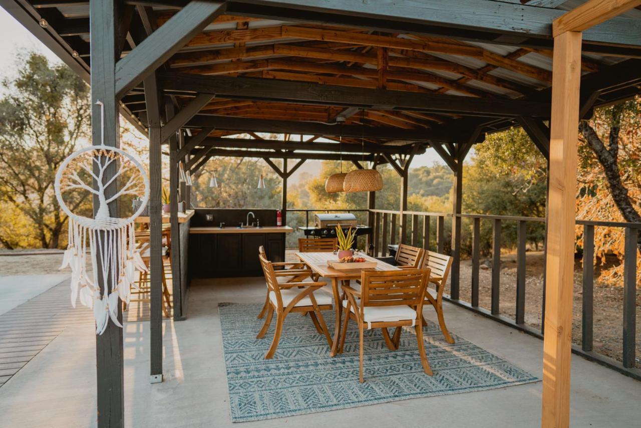 Boho Chic Oasis By Casa Oso With Pool, Spa And Views Ahwahnee Exteriör bild